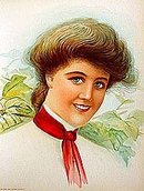 6 old vintage VICTORIAN LITHO prints * FLOWER