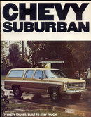 Chevy Suburban Showroom Car Book