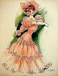 6 old vintage VICTORIAN LITHO PRINTS * ny show