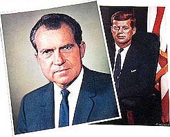 Nixon Kennedy Prints - 8 Vintage Political Print