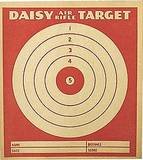 Daisy Air Rifle Targets 1936