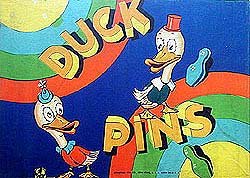 Duck Pins Bowling Game 1929