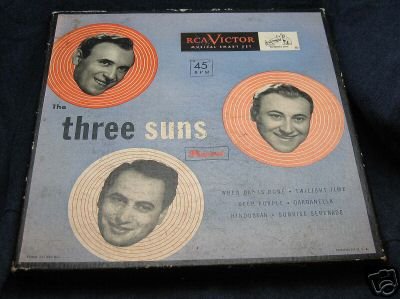 Vintage RCA VICTOR The Three Suns Tape * Reel Box