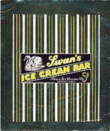 Swan's Ice Cream Wrappers