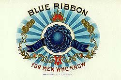 Blue Ribbon Cigar Labels Collections
