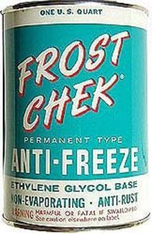 Frost Chek Anti Freeze Display