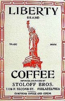 Statue of Liberty Coffee Box