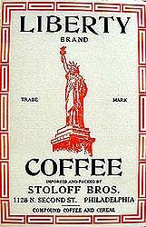 Statue of Liberty Coffee Box