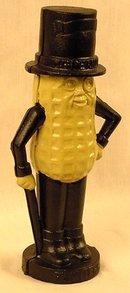MR. PEANUT CAST IRON PIGGY BANK