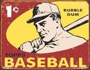 TOPPS BASEBALL SIGN ~ BUBBLEGUM TIN