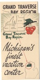 MICHIGAN VACATION BROCHURE ~ CHERRIES