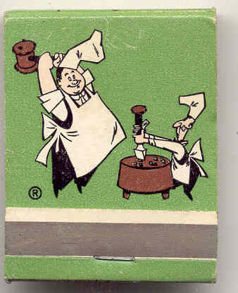 ANDERSEN'S RESTAURANT MATCHBOOK ~ BUELLTON CALIFORNIA ~ 1950s ~ PEA SOUP