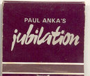 ANKA'S JUBILATION MATCHBOOK ~ 1970S RESTAURANT