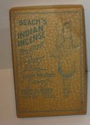 Beach's Indian El Paso Texas Incense in Box