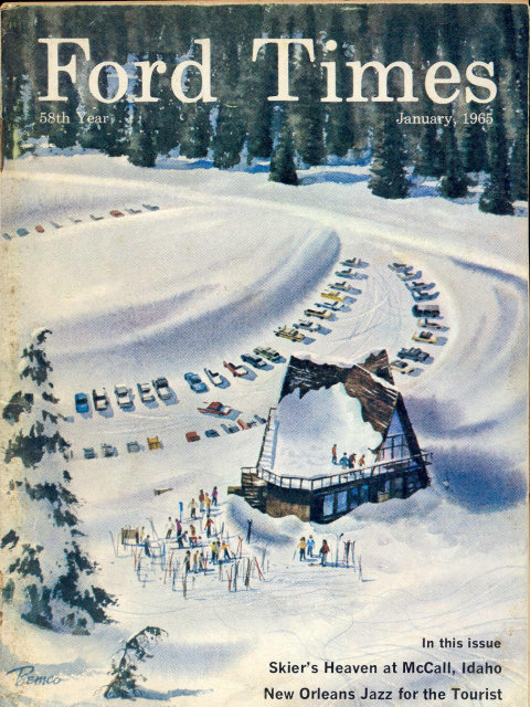 FORD CAR MAGAZINE ~ VINTAGE 1965