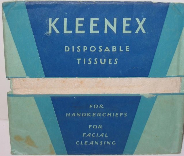 Kleenex Tissue Pack 1960s Full
