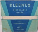 Kleenex Tissue Pack 1960s Full