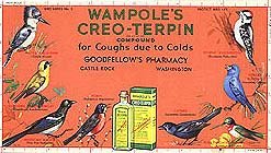 Wampole Goodfellows Medicine Blotter