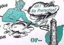 Aqua-Tite Blue Devil Booklet 1940s