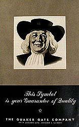 QUAKER OATS BOOKLET ~ INSIDE STORY 1940S