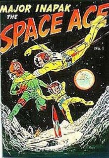 MAJOR INAPAX SPACE AGE COMIC BOOK 1951