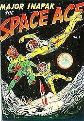 MAJOR INAPAX SPACE AGE COMIC BOOK 1951