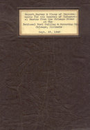 1940 REPORT SURVEY PLANS BOOKLET * NATIONAL WOOL CO CHICAGO