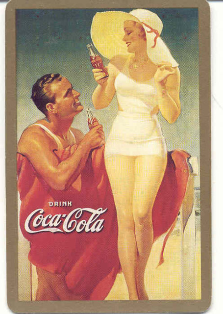 COCA-COLA Soda Playing Card