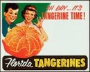 FLORIDA TANGERINE ORANGE STORE DISPLAY SIGN