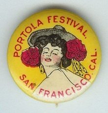 Spanish Dancer Pin Portola Festival
