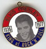Elvis Presley Enameled Medals