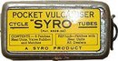 POCKET VULCANISTER CYCLE TUBE TIN 1930S