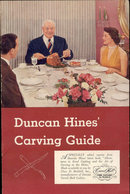 old vintage 1951 DUNCAN HINES CARVING Guide