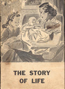 old vintage 1940 THE STORY OF LIFE BABY BOOKLET