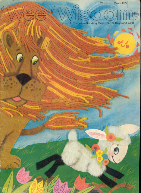 Wee Wisdom School Activity Booklet 1972 ~ vintage