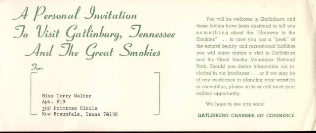1971 SPRING WILDFLOWER Fair Promotion Ad