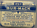 Bur-Mack Headache Tin