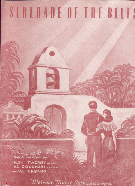 SERENADE OF THE BELLS 1947 SHEET MUSIC