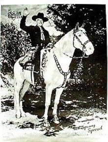 Hopalong Cassidy Spunny Spread Poster
