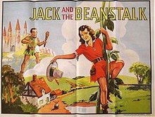 Jack Beanstalk Vaudeville Theater Poster