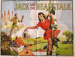 Jack Beanstalk Vaudeville Theater Poster