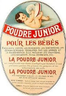 French Baby Powder Poster