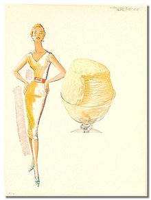 Model Lady Ice Cream Poster