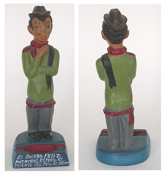 Cantiflas Figural Ahstray 1940S ~ Mario Moreno