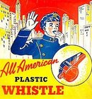 Police Whistle Toy Store Display Box Full