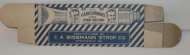 Cabissman Shaving Strop Box 1910