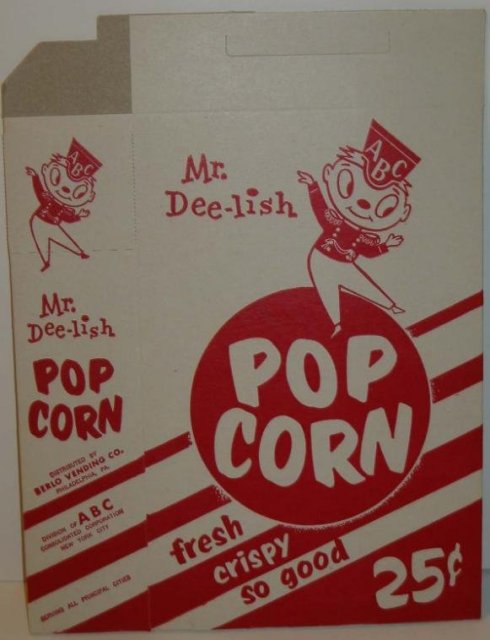 Mr. Deelish Popcorn Box