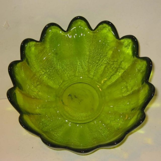 Viking Glass Fluted Bowl