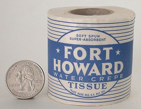 FORT HOWARD TOILET PAPER ~ OLD VINTAGE SALESMEN