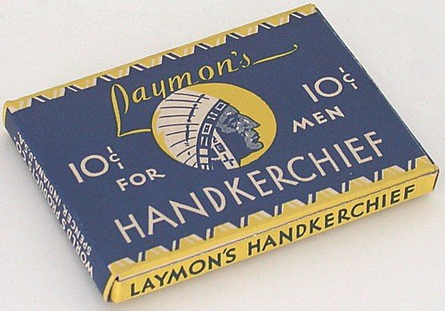 Laymon's Handkerchief Box 1940s